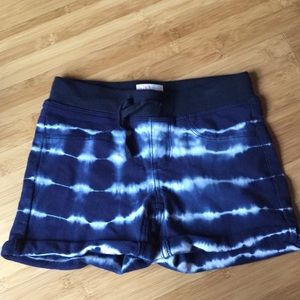1 blue tye dye shorts